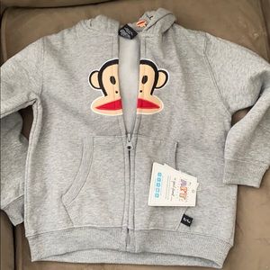 Brand new with tags Paul Frank Julius hoodie. 3T